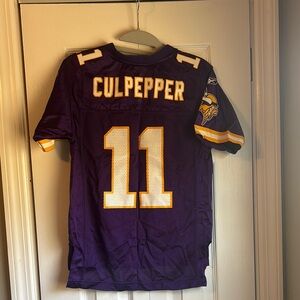 Vikings Culpepper Football Jersey with Number 11